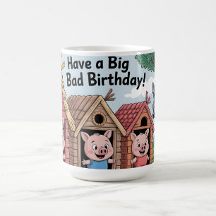 SCHLECHTER GEBURTSTAG: Humorvolle Gruss-Illustrati Kaffeetasse