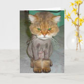 schlechter Geburtstag Karte (Gelbe Blume)