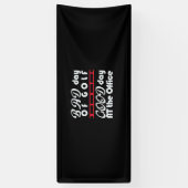 Schlechter Golfer-Tag Banner (Vertikal)