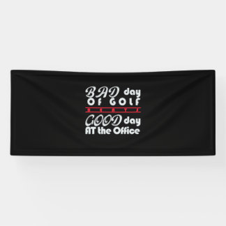 Schlechter Golfer-Tag Banner