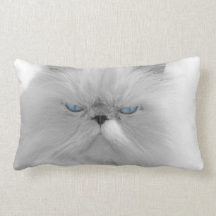 Schlechter Großvater der mürrischen Katze Lendenkissen