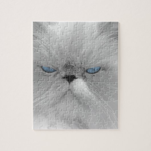 Schlechter Großvater der mürrischen Katze Puzzle (Vertikal)
