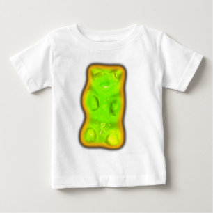 Schlechter gummiartiger Bär Baby T-shirt
