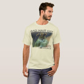 Schlechter Haartag - Großzügelloser Zwergtyrann T-Shirt (Vorne ganz)