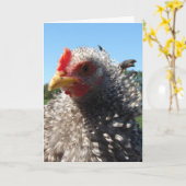 Schlechter Haartag manchmal Karte (Gelbe Blume)