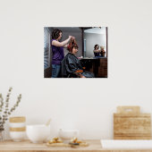 Schlechter Haartag Poster (Küche)