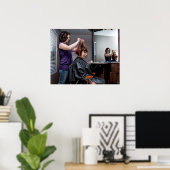 Schlechter Haartag Poster (Heimbüro)