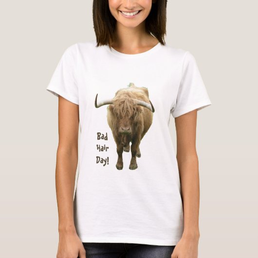 Schlechter Haartag! T-Shirt (Vorderseite)