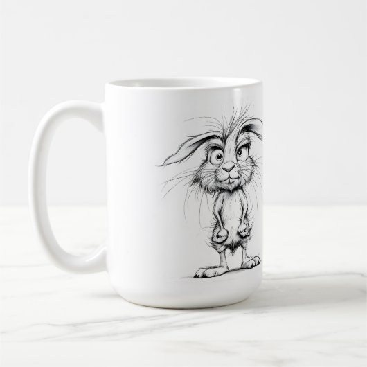 Schlechter Hasentag Kaffeetasse (Links)