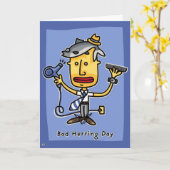 schlechter Heringtag Karte (Gelbe Blume)