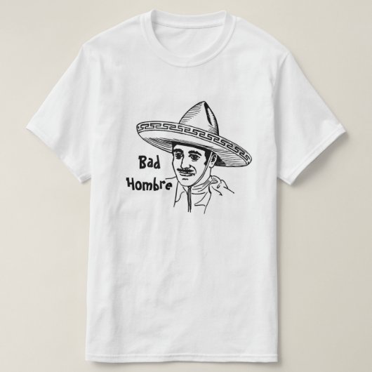 Schlechter Hombre T - Shirt 2 (Design vorne)
