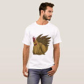 Schlechter Huhn-T - Shirt (schlicht) (Vorne ganz)