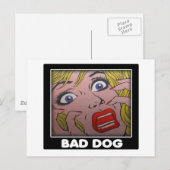 schlechter Hund 2 Postkarte (Vorne/Hinten)
