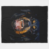 SCHLECHTER HUND FLEECEDECKE (Vorderseite (Horizontal))