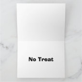 Schlechter Hund, keine Leckerei Karte (Innenseite)