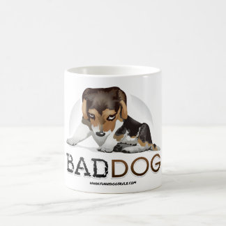Schlechter Hund, lustiger Hundekaffee u. Tee-Tasse Kaffeetasse