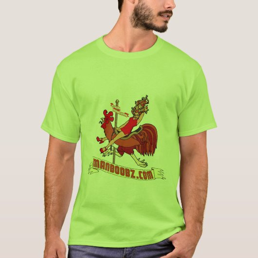 Schlechter Jungen-Karussell-T - Shirt (warme (Vorderseite)