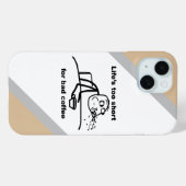 Schlechter Kaffee Case-Mate iPhone Hülle (Rückseite (Horizontal))