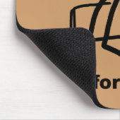 Schlechter Kaffee Mousepad (Ecke)