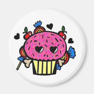 Schlechter Kuchen-Magnet Magnet