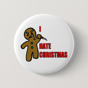 Schlechter Lebkuchen-Mann Button