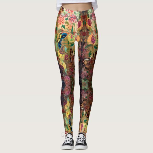 Schlechter Luft-Tag in Shanghai-Leggings Leggings (Vorderseite)