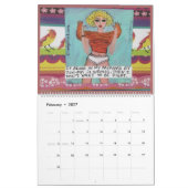 Schlechter Mädchenkunstkalender Kalender (Feb 2027)