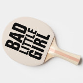 SCHLECHTER MÄDCHENPANG PADDLE TISCHTENNIS SCHLÄGER (Seitenansicht)