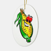 Schlechter Mais Keramik Ornament (Links)