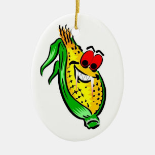 Schlechter Mais Keramik Ornament