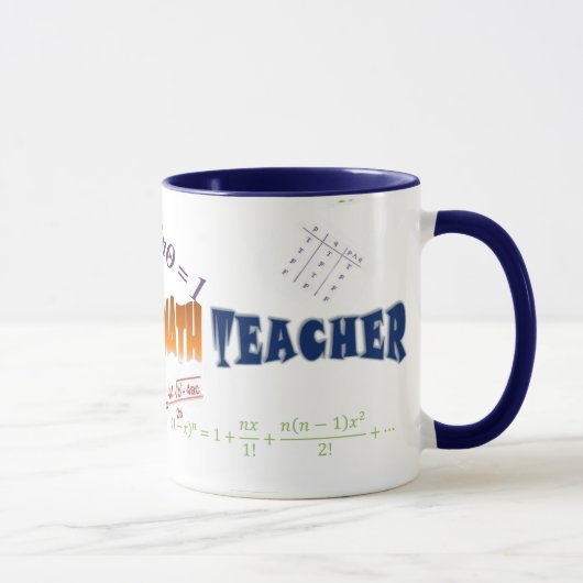 Schlechter Mutant-Mathe-Lehrer Tasse (Rechts)