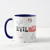Schlechter Mutant-Mathe-Lehrer Tasse (Links)