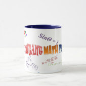 Schlechter Mutant-Mathe-Lehrer Tasse (Zentrum)