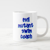 Schlechter Mutant-Schwimmen-Trainer Jumbo-Tasse (Rechts)