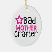 Schlechter Mutterkrebs Keramik Ornament (Rechts)