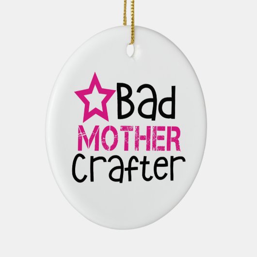 Schlechter Mutterkrebs Keramik Ornament (Rechts)