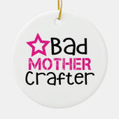 Schlechter Mutterkrebs Keramik Ornament (Vorne)