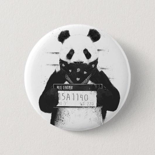 Schlechter Panda Button (Vorderseite)