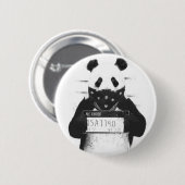 Schlechter Panda Button (Vorne & Hinten)