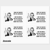 Schlechter Parkplatzaufkleber für Fahrer Rechteckiger Aufkleber (Blatt)