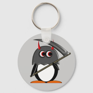 Schlechter Penguin™ niedlicher Schlüsselanhänger
