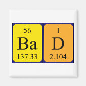 Schlechter Periodenmagnet Magnet (Vorne)