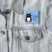 Schlechter Pinguin ließ mich es tun Bling Button (Beispiel)
