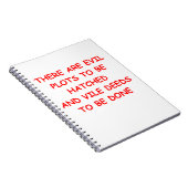 schlechter Plan Notizblock (Rechte Seite)