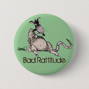 Schlechter Rattitude Knopf Button