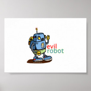 Schlechter Roboter Poster