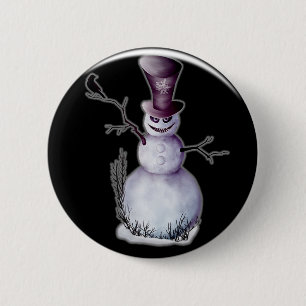 schlechter Schneemann Button