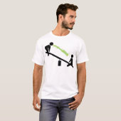 Schlechter Tag am Spielplatz T-Shirt (Vorne ganz)