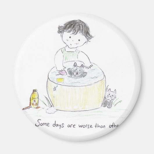 Schlechter Tag Magnet (Vorne)