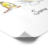 Schlechter Tag Poster (Ecke)